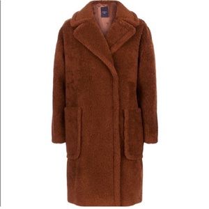 Max mara weekend teddy bear coat wool camel brown jacket